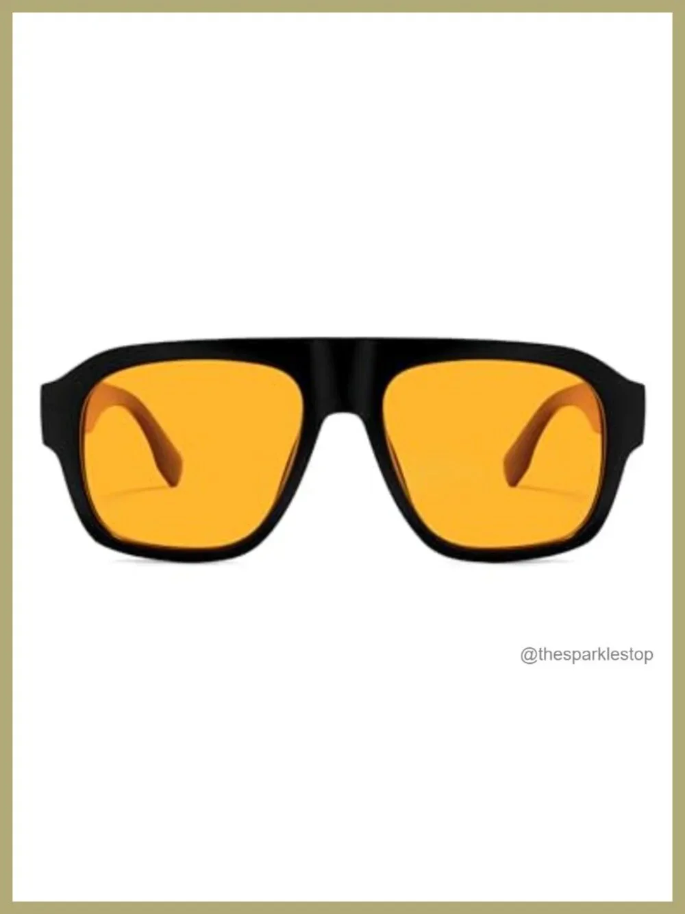 Oversized Polarized Aviator Sunglasses UV400 Square Shades Unisex